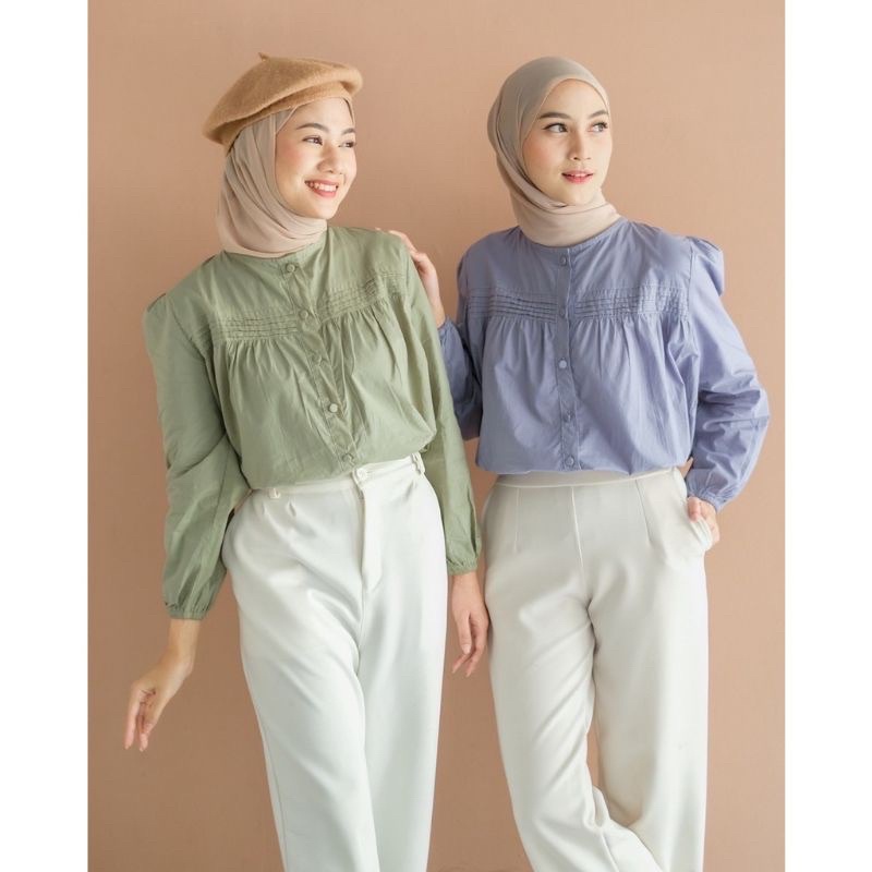 DENITA BLOUSE KEMEJA WANITA