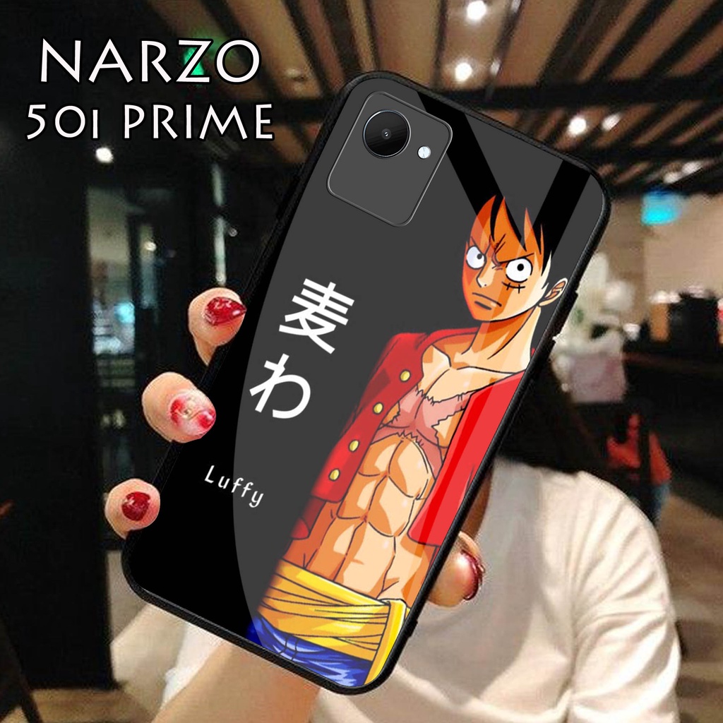 [H104] Softcase Kaca Realme Narzo 50i Prime - Casing Hp Realme Narzo 50i Prime - Case Realme Narzo 5