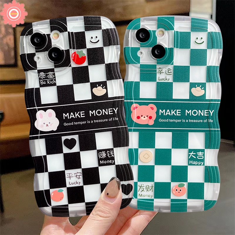 Soft Case Motif Kelinci Untuk Oppo A54 A15 A17k A53 A16 A57 2022 A95 A76 A96 A55 A12 A12E A74 A9 A5 2020 A3s A7 A16s F9 A15s A52 A16s A516