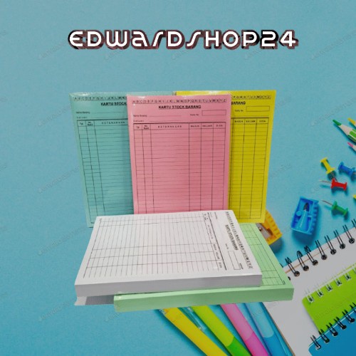 

Berkualitas Kartu Stock Barang Ukuran A5 Berkualitas