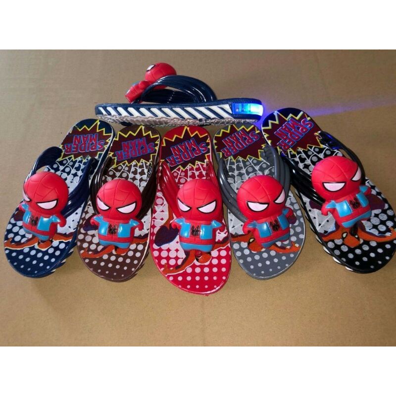 Sepatu anak LED bisa nyala spiderman / Sepatu anak Laki Laki Spiderman / Sepatu Spiderman / Sepatu b