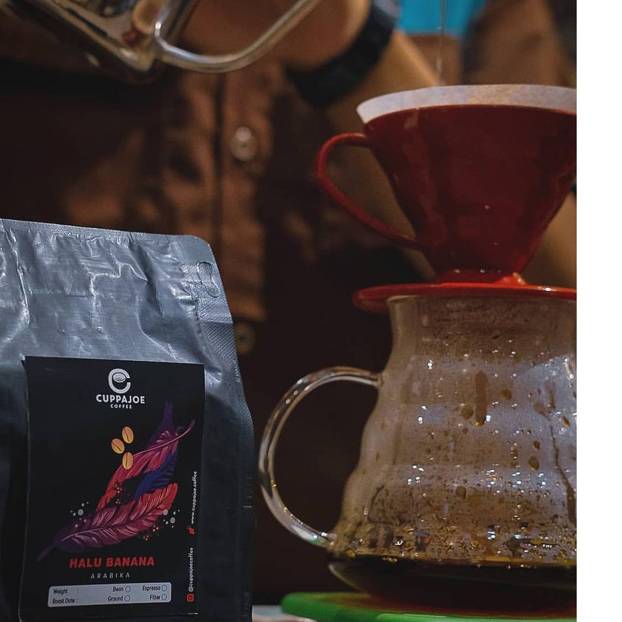 

Ready Stok Biji Kopi Arabika Gunung Halu Banana 100 gram !!!