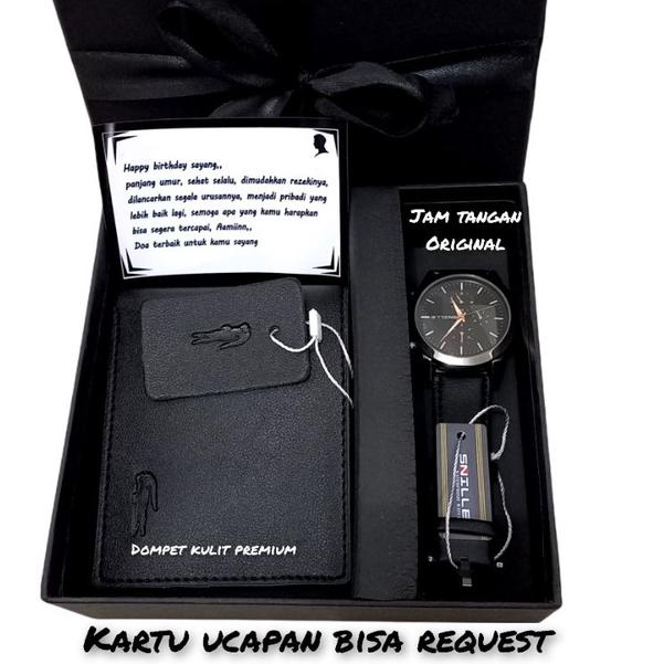 

#sale HAMPERS COWOK EDISI FULL BLACK (HARD BOX PREMIUM) 83