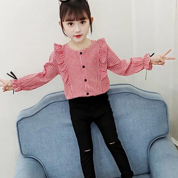 G85H BLUS ANAK PEREMPUAN UMUR 2 - 13 TAHUN || BLUS ANAK PEREMPUAN / KEMEJA ANAK PEREMPUAN / BAJU ANA