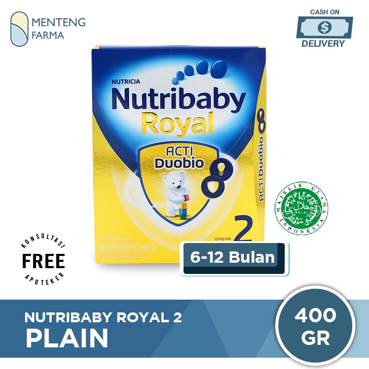 Nutribaby Royal 2 Formula Bayi Bubuk 400 gr