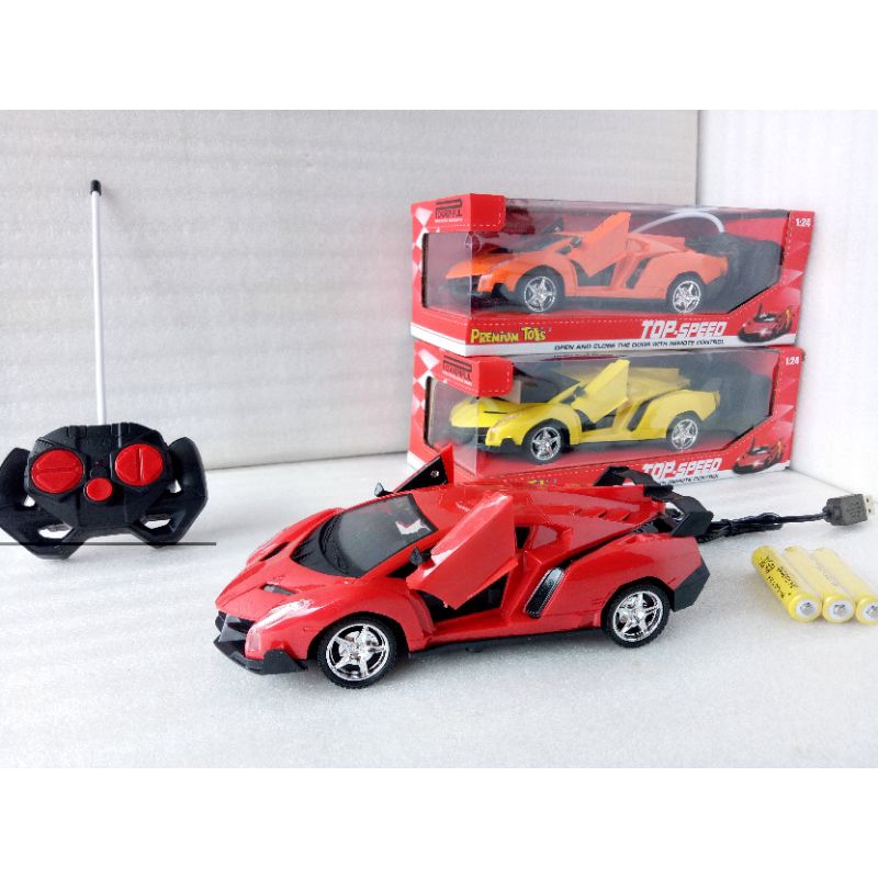 mainan mobil remote control lamborgini /mobil balap