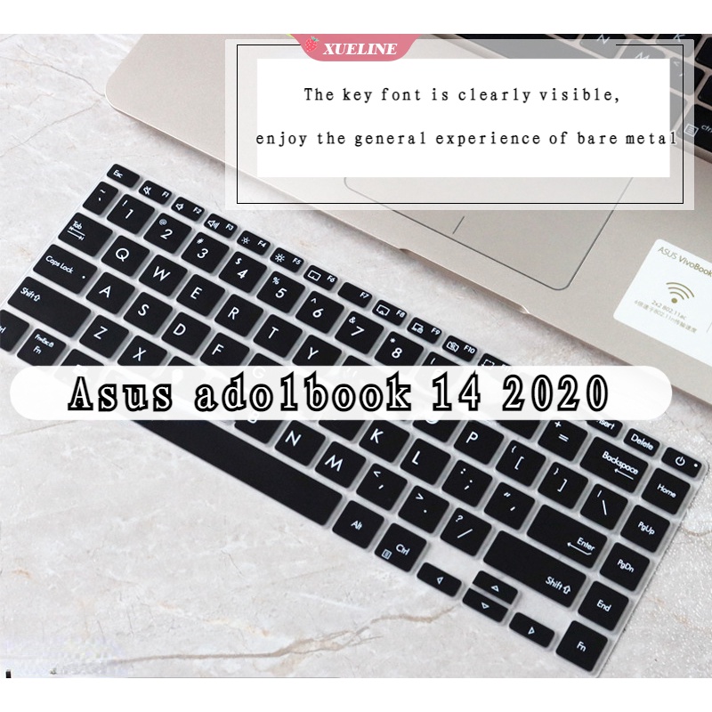 Stiker Pelindung keyboard laptop Asus a bean Adolbook 14 2020 (ZXL)