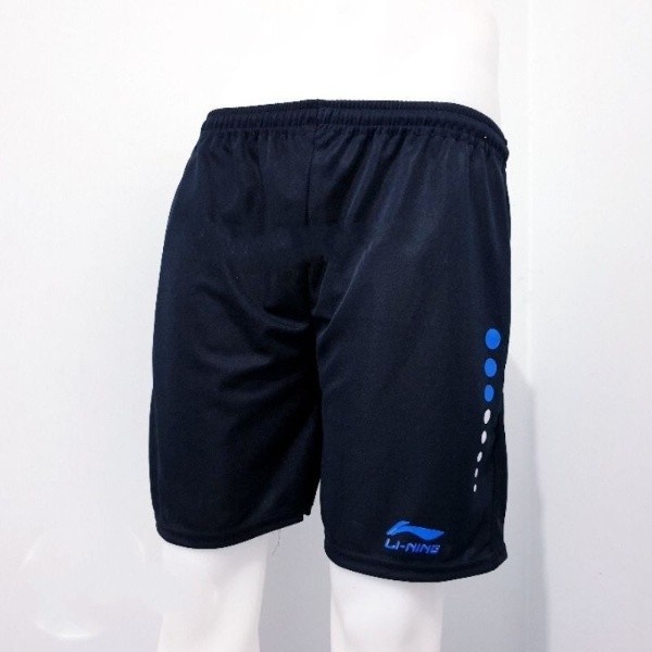 CELANA PENDEK OLAHRAGA LOGO LiNING- Celana Sport Pria Bahan Spandex Badminton Volly Termurah