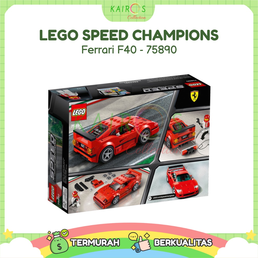 LEGO Speed Champions Ferrari F40 - 75890