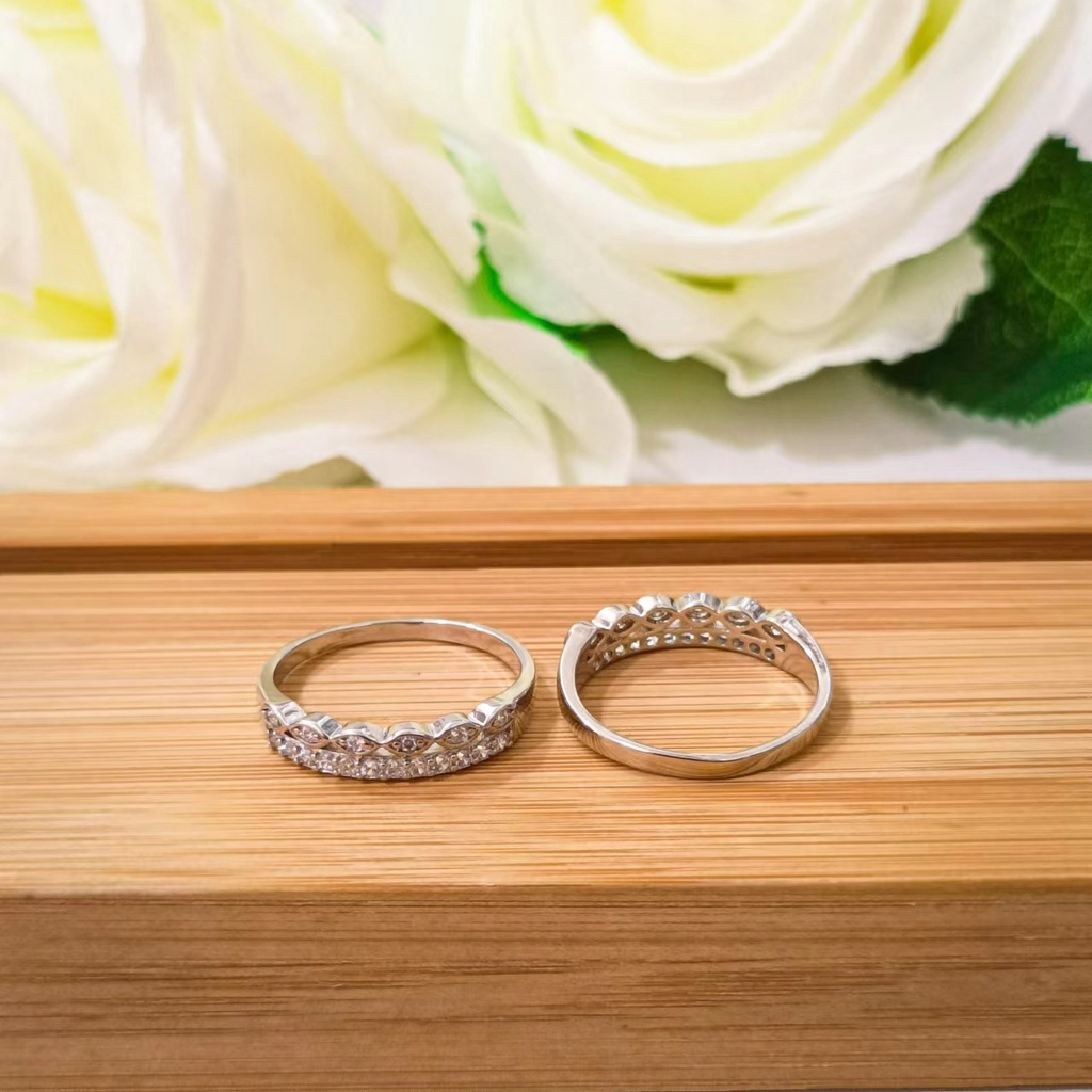 Xuping Fashion Korean rhinestone female ring wanita Cincin Friend Gifts