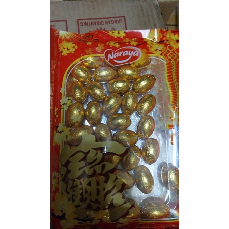 

QH Cokelat Golden Egg / Cokelat Telur Emas HALAL / Cokelat Telor /Coklat telur paskah