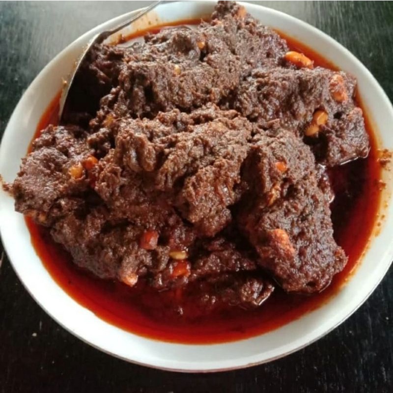 

RENDANG SELAMAT ASLI BUKITTINGGI ASLI ENAK 1/2kg RANDANG