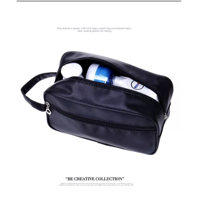 Tas perlengkapan Mandi Travel pria Organizer Kotak Penyimpanan Wanita / pria