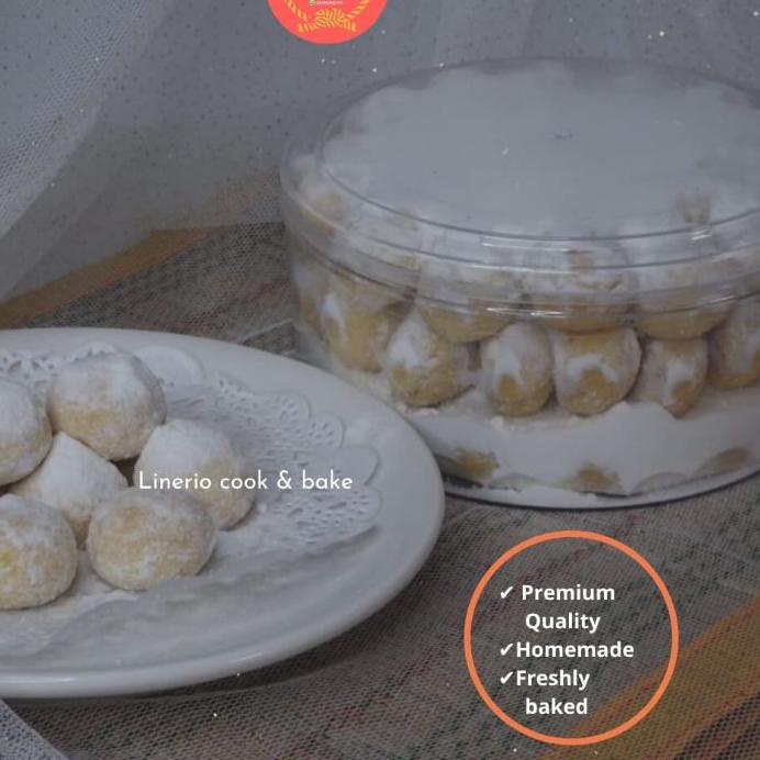 

Termurah dan terbaik Kue kering putri salju keju / putri salju keju 