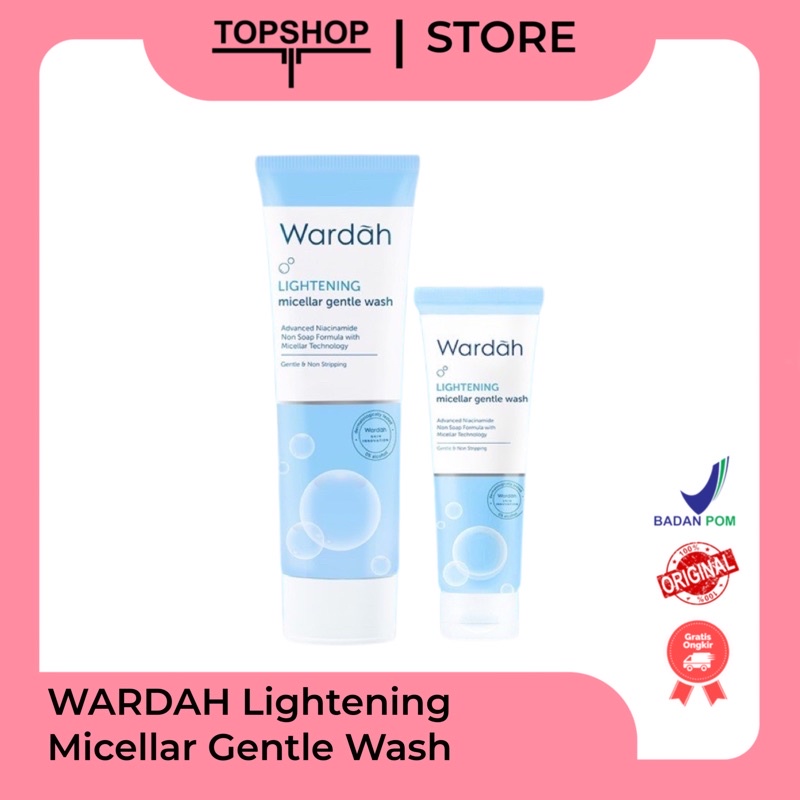 Wardah Lightening Micellar Gentle Wash