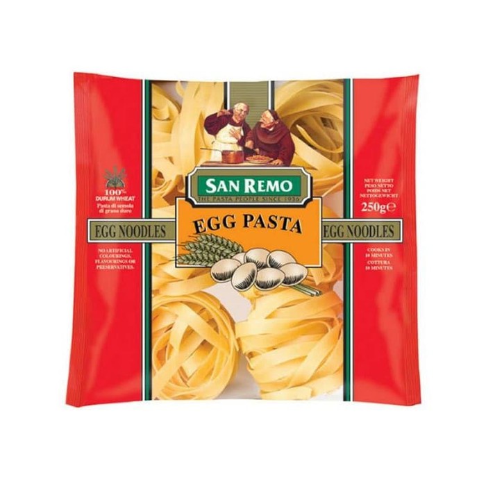 

tagliatelle egg noodles san remo 250