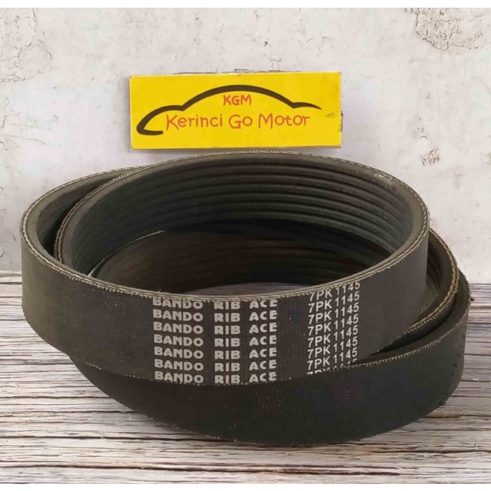 BANDO VAN BELT 7PK 1145 RIB BELT TALI KIPAS 7PK-1145 FAN BELT ALUR