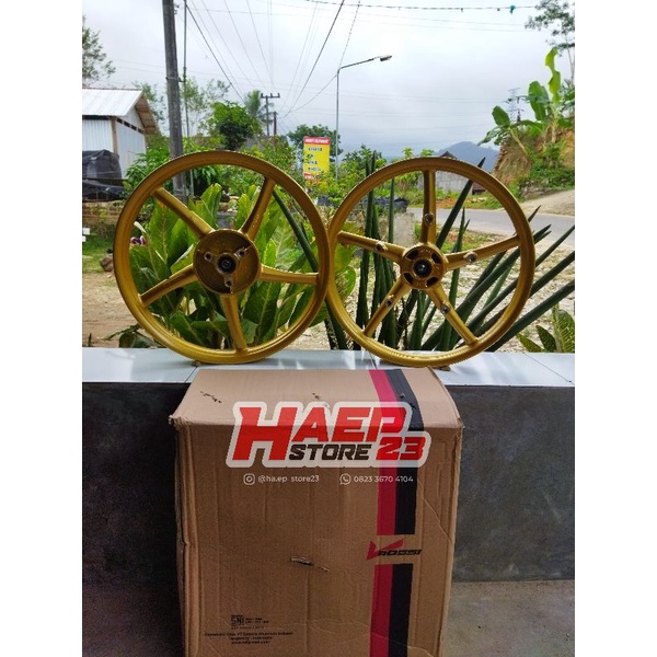 VELG VROSSI SANCA PALANG 5 COPY RCB SATRIA FU IJEKSI DAN KARBU