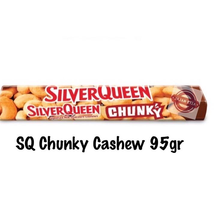 

✨TERBARU✨ Silverqueen Chunky Besar 95gr / Silver queen Chunky Cashew Silverqueen chunky Almond Coklat Murah !!!