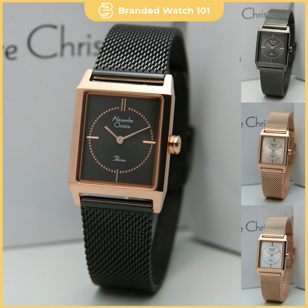 ORIGINAL Jam Tangan Wanita Alexandre Christie AC 2896 / AC2896 / 2896 Garansi Resmi 1 Tahun.