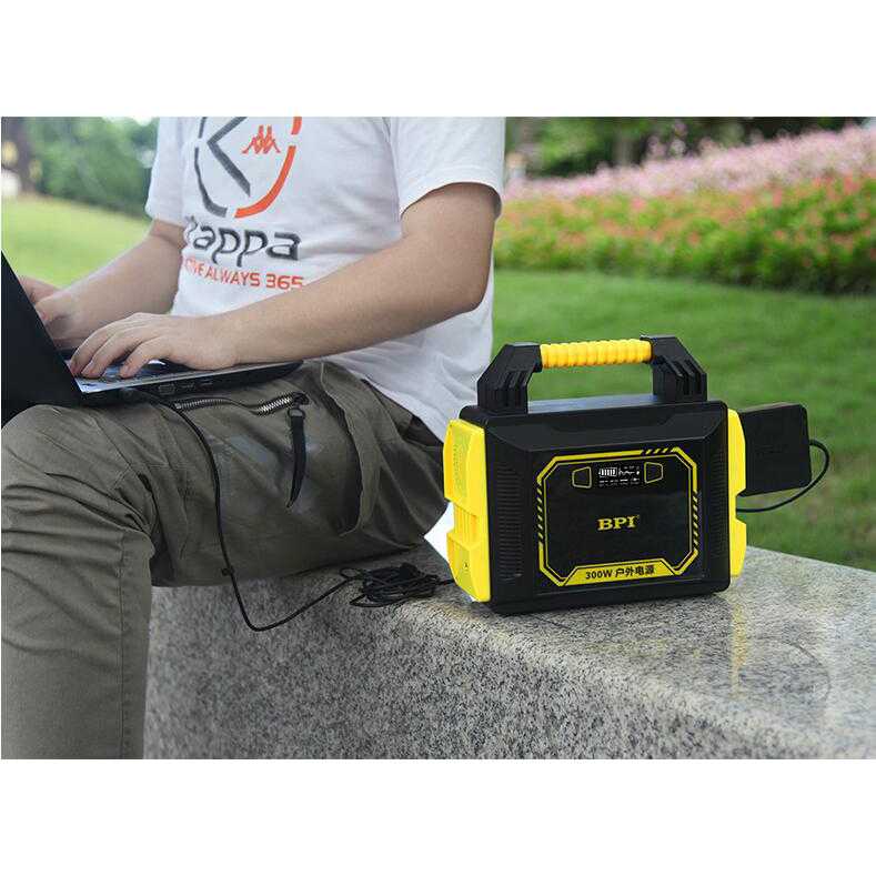 PROMO Portable Outdoor Power Supply Station Power Bank Besar 300W 78000mAh powerbank camping Power bank kapasitas besar powerbank besar power bank mah besar power station solar panel power station camping - BPI-OD300 BPI 7RBT13BK