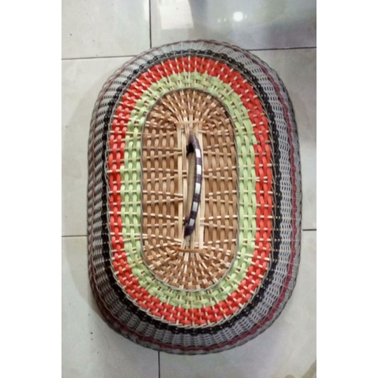 TUDUNG SAJI ROTAN SINTETIS/TUDUNG SAJI ROTAN WARNA/TUDUNG SAJI UNIK