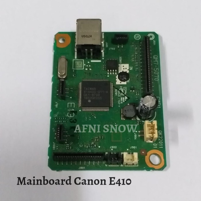Main Board Printer Canon E410, Mainboard E410, Motherboard Canon E410
