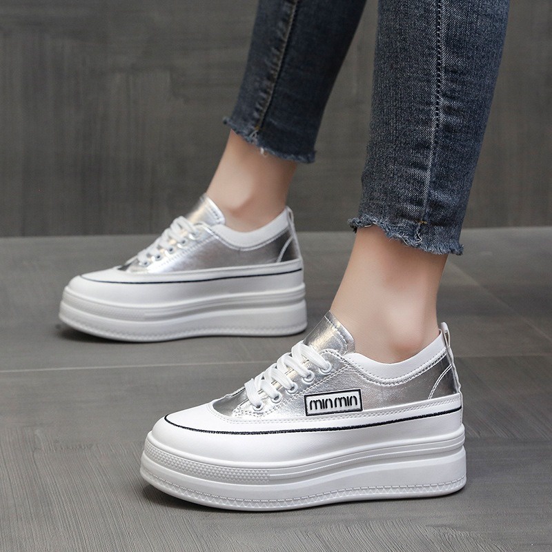 Sepatu Sneakers Perempuan Simple Import Sneaker Wanita Jalan Shoes Cewek Santai Outdoor SP-211