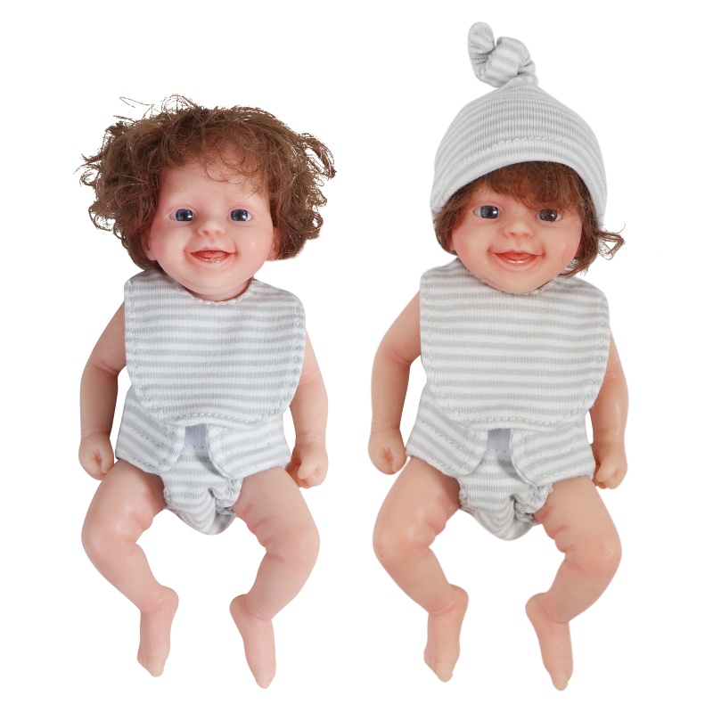 Mary Newborn Baby Doll Realistis Newborn Baby Dolls Silikon Full Body Lucu Kecil Baby Doll Boneka Simulasi Realistis