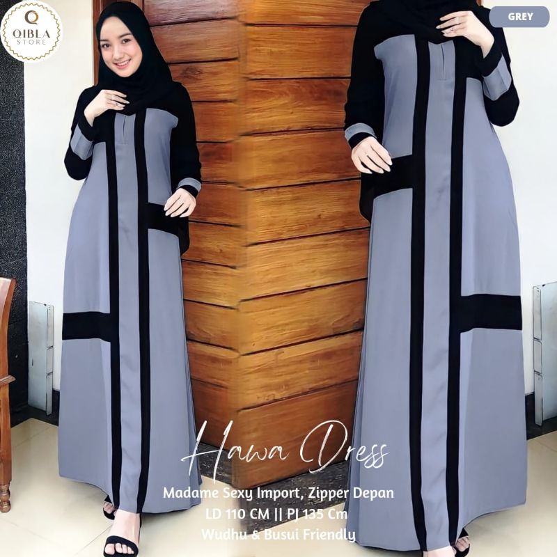 Gamis busui /Hawa-Azuma-Atalia Dress by Qibla