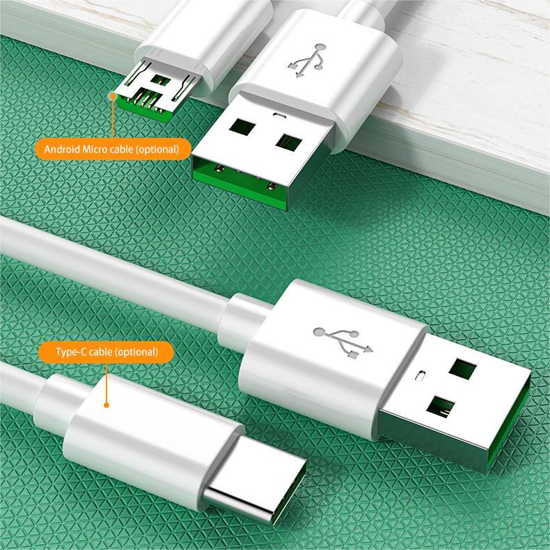 Kabel data / Charger USB Tipe C 5A Fast charging Untuk OPPO Find X / Reno R17 / Android