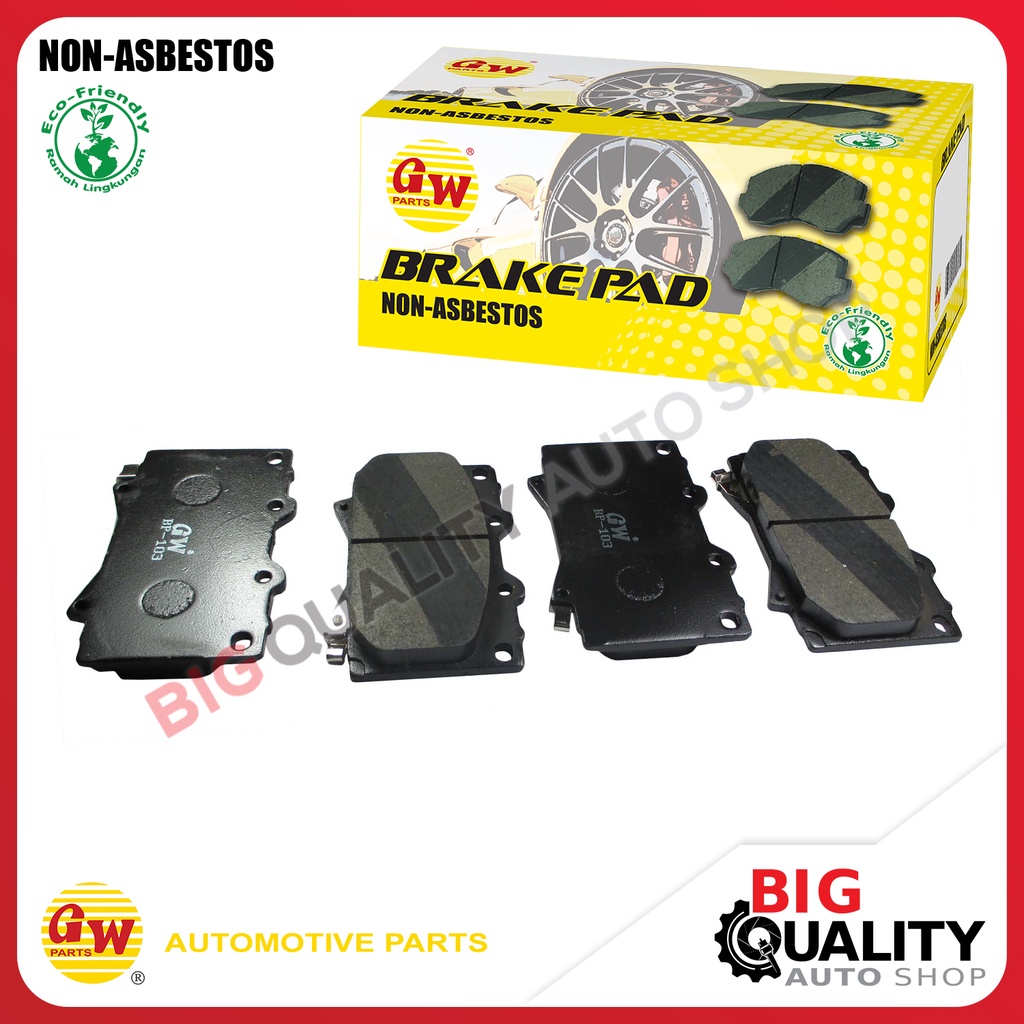 Kampas Rem Cakram Depan Brake Pad Front TOYOTA LANCUISER