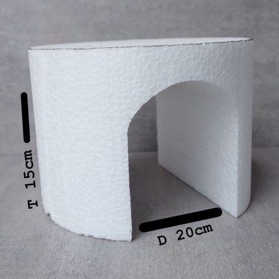 

GABUS LUBANG KERETA API DUMMY STEYROFOAM HIASAN DEKORASI KUE ULANG TAHUN STEROFOAM