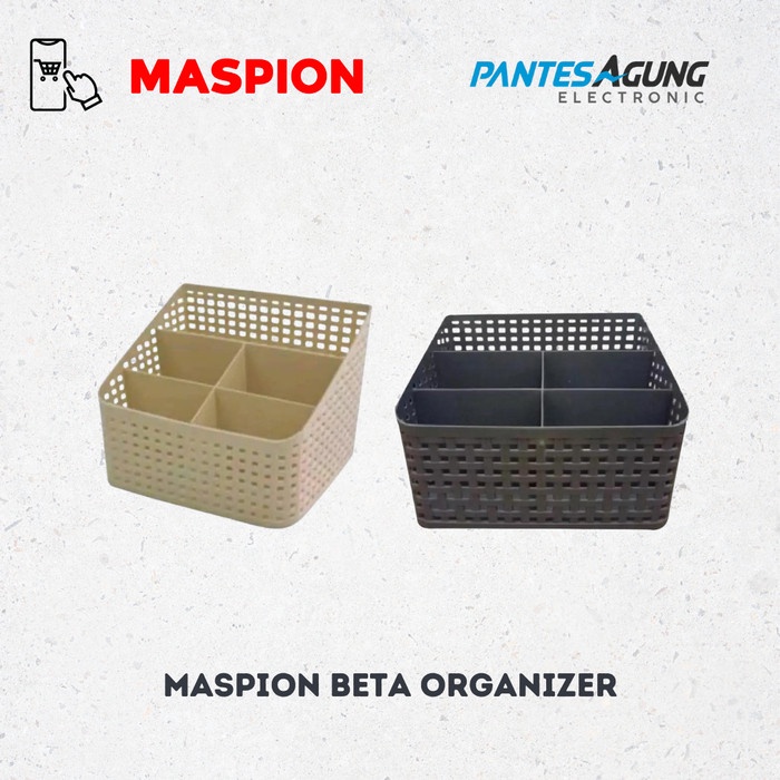 

Stationery Maspion Beta Organizer / Tempat Multifungsi / Tempat Alat Tulis - Coke