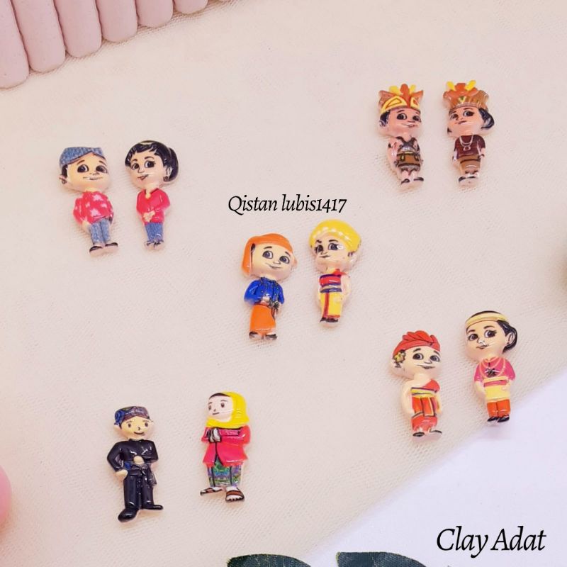 Clay Adat|Resin Adat|Clay Suku