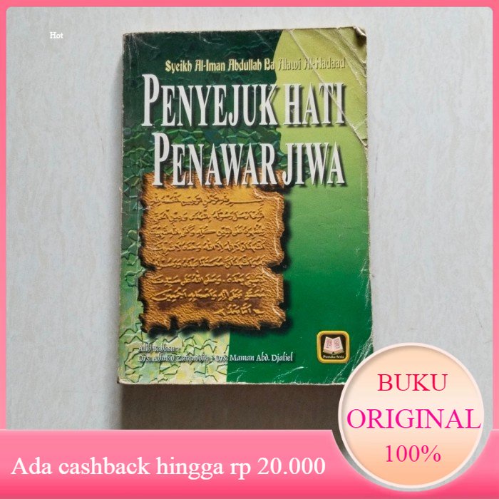 Buku PENYEJUK HATI PENAWAR JIWA Syeikh Al Iman Original Bekas