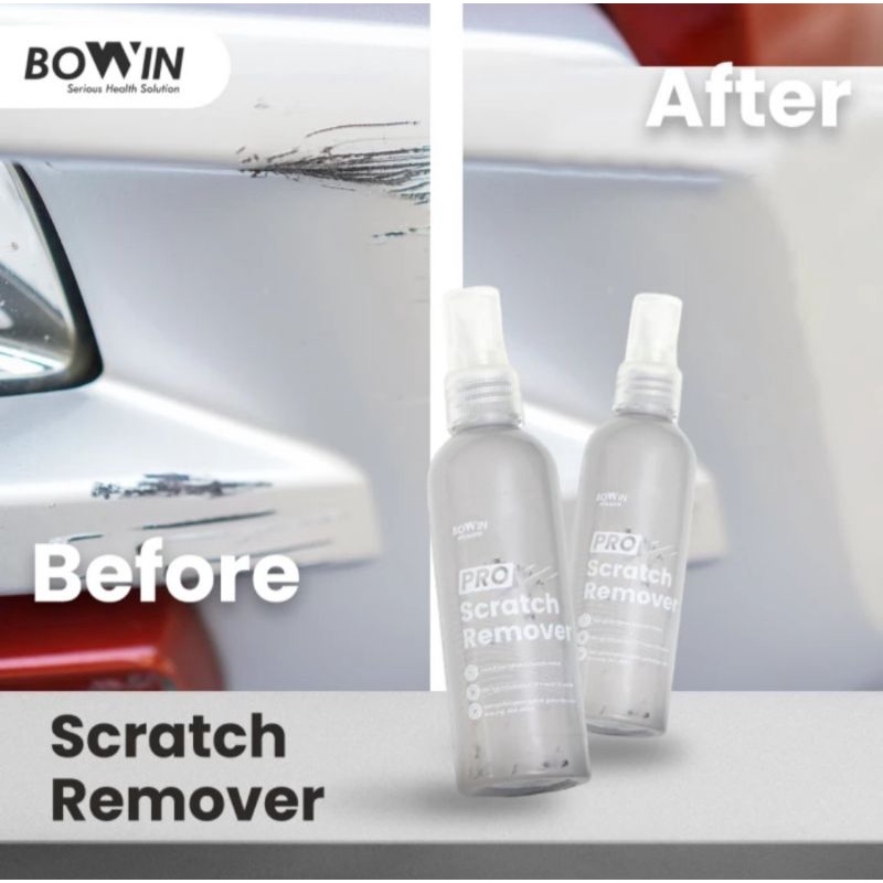 Bowin Scratch Remover ( Penghilang Baret / Goresan / Noda Pada Mobil dan Motor Mencerahkan Cat Yang Kusam )