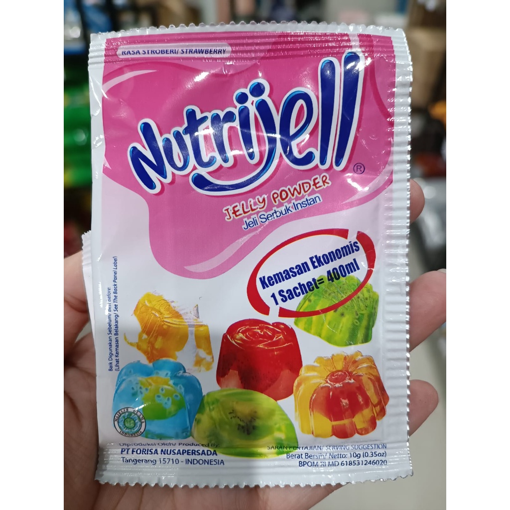 

Pudding Nutrijell 20gr 10gr aneka rasa jelly powder puding ecer satuan