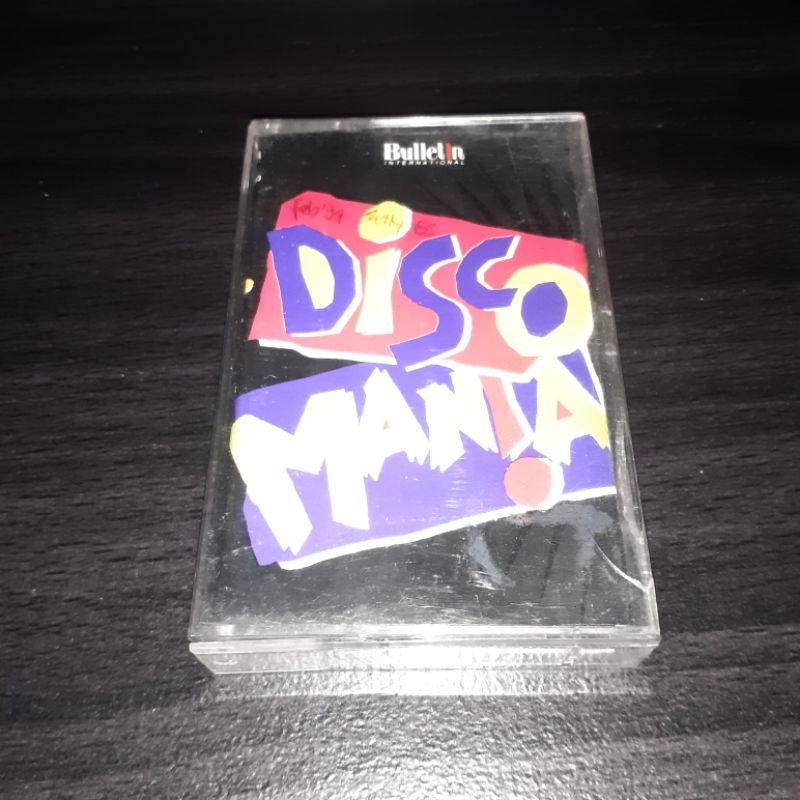 Kaset DISCO MANIA - DJ House Mix Music
