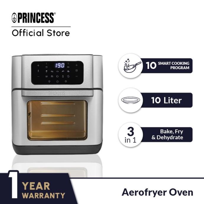 TERMURAH Princess Air Fryer/ Airfryer Oven 10L/ Pemanggang & Penggoreng Listrik /PERALATAN MASAK SET
