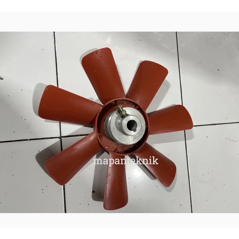 Kipas perontok padi herek (plus puli pulley)