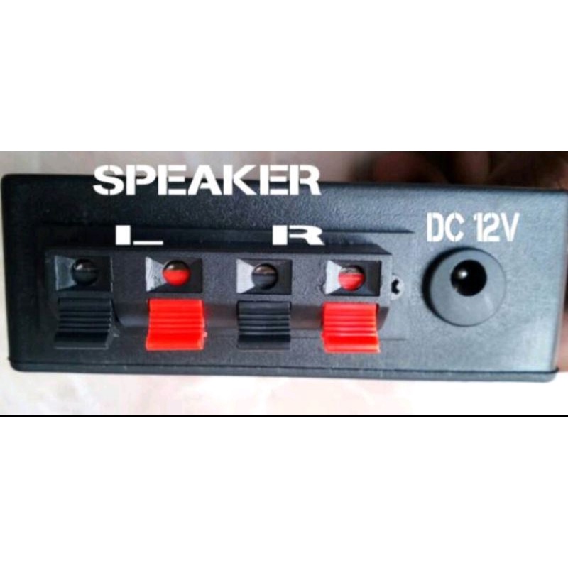 Ampli Mini 12V plus Bluetooth stereo plus adaptor
