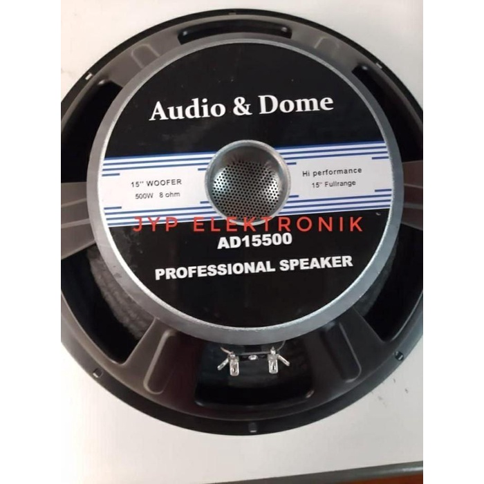 Speaker Component Audio Dome Ad 15500 / Ad15500 15 Inch Coil 3 Inch A 21