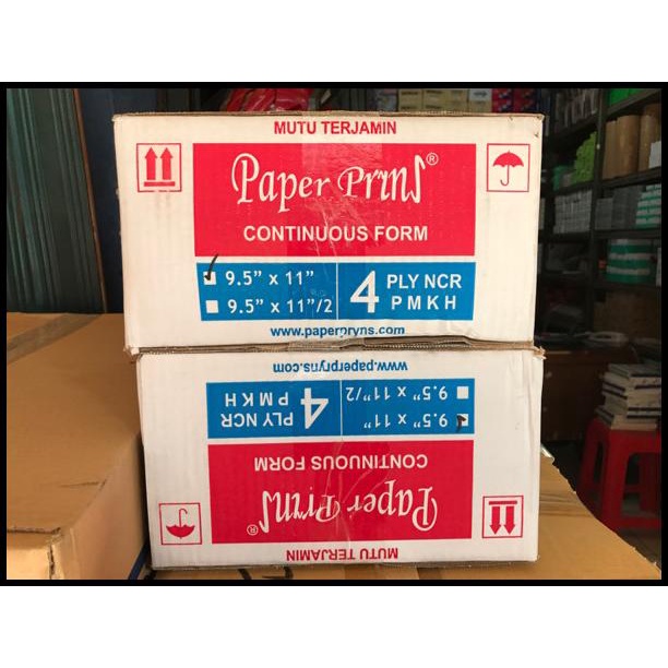 

Paper Print Continuous Form 9.5 X 11 4 Ply Kertas Continuous