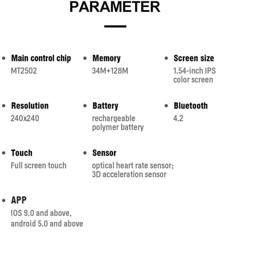 Paling Laris Dennos T500 SmartWatch Bluetooth Sport Fitness Pedometer Heart Rate monitor