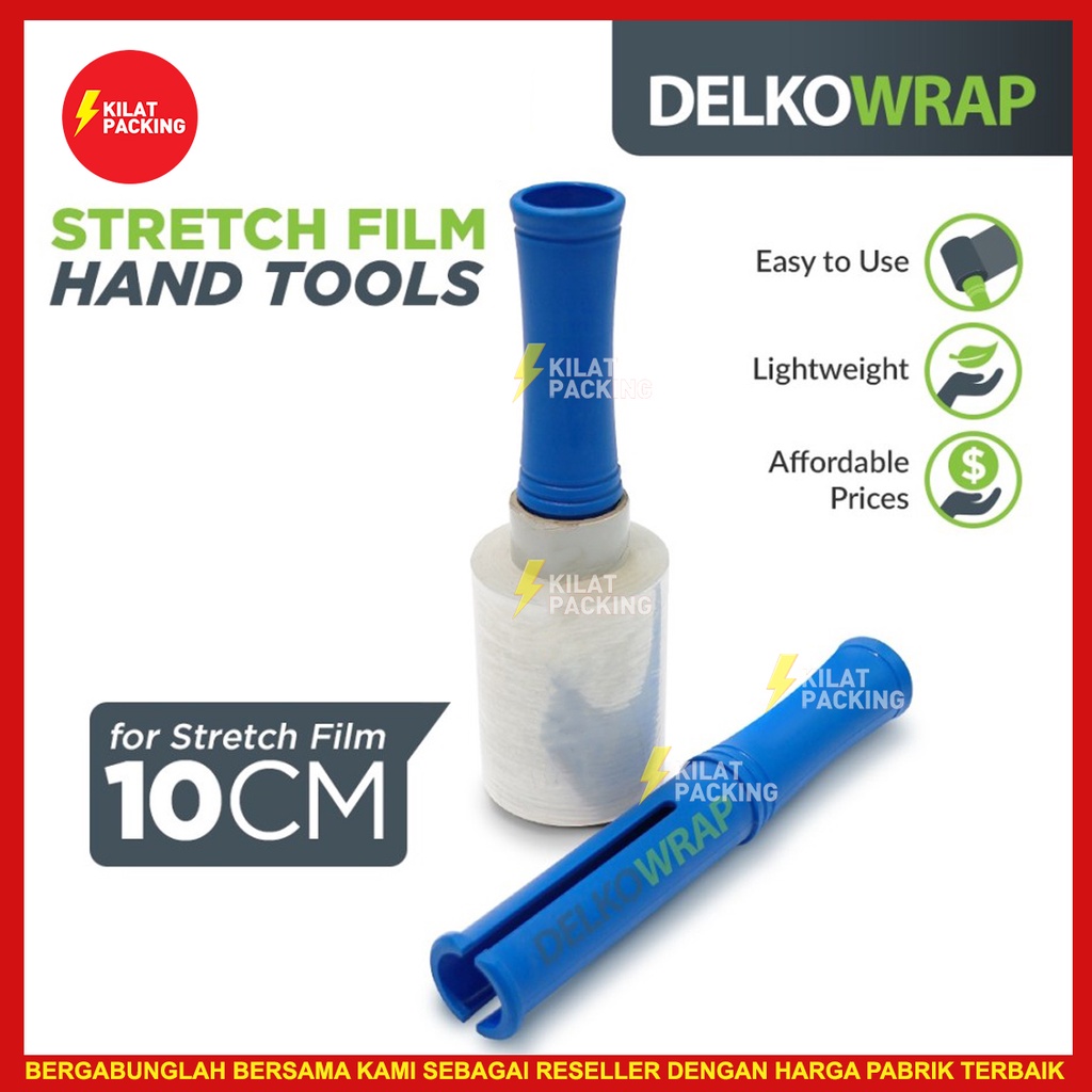 Jual Handle Roll Pegangan Plastik Wrap Gagang Handle Stretch Film 10cm ...