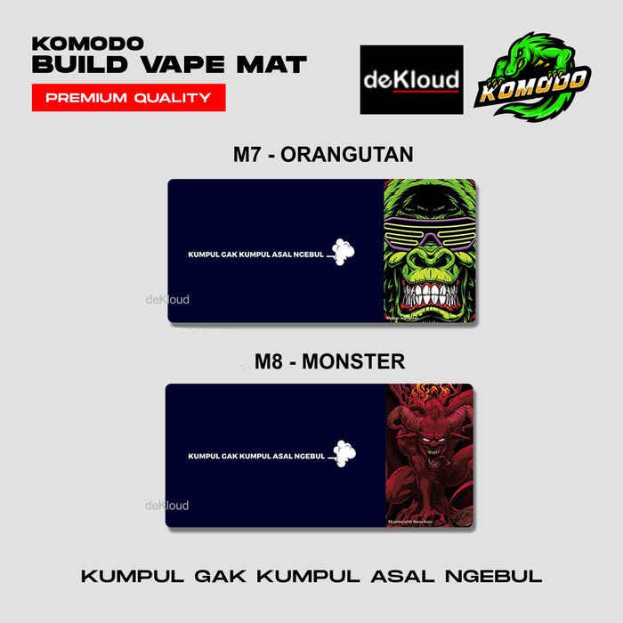 DISKON 50% VAPE BUILDING MAT | 75x35cm | alas karpet besar coil build