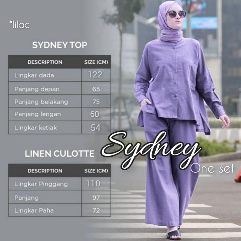 SYDNEY SETELAN BAJU WANITA TERBARU