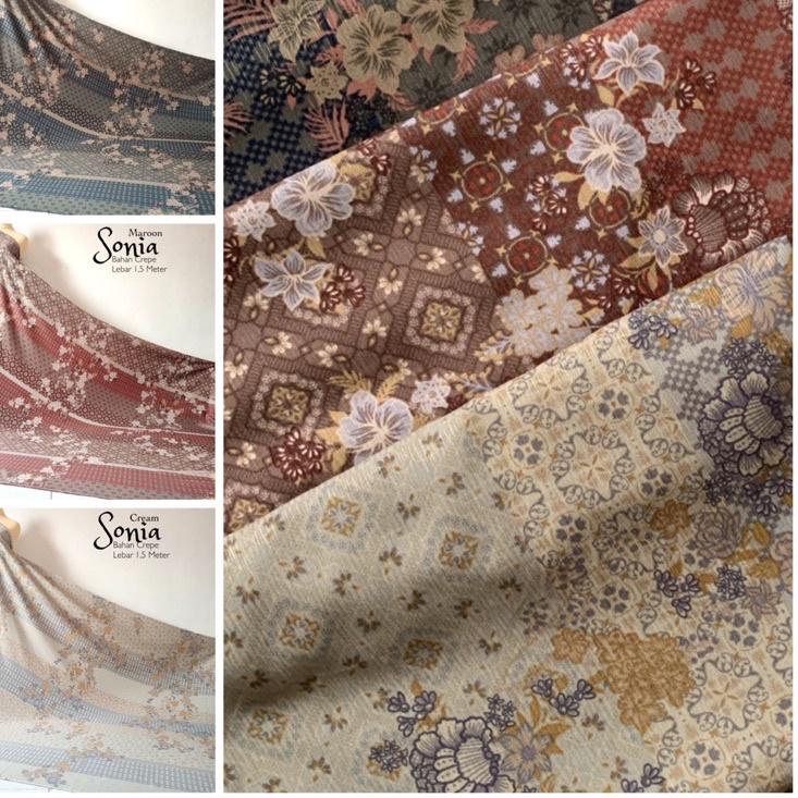 KAIN ORIGINAL GEULIS MOTIF SONIA BAHAN CREPE