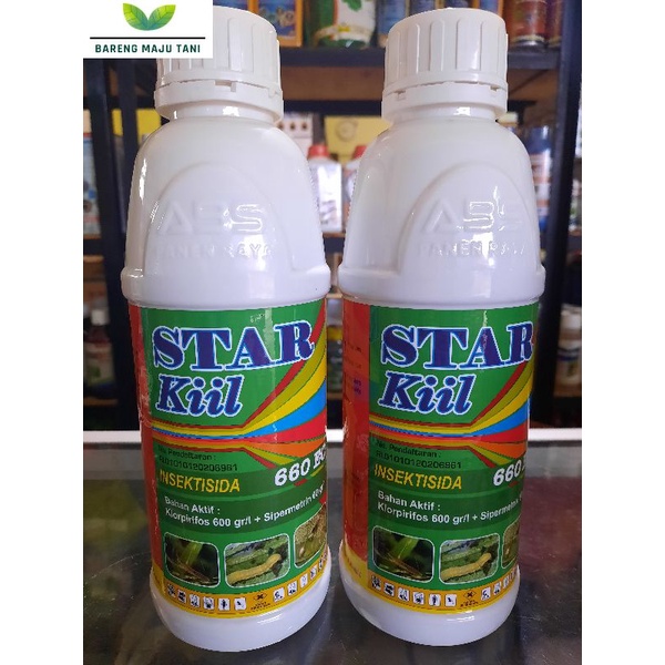 INSEKTISIDA STAR KILL 660 EC ISI 1 LITER  PEMBASMI HAMA ULAT